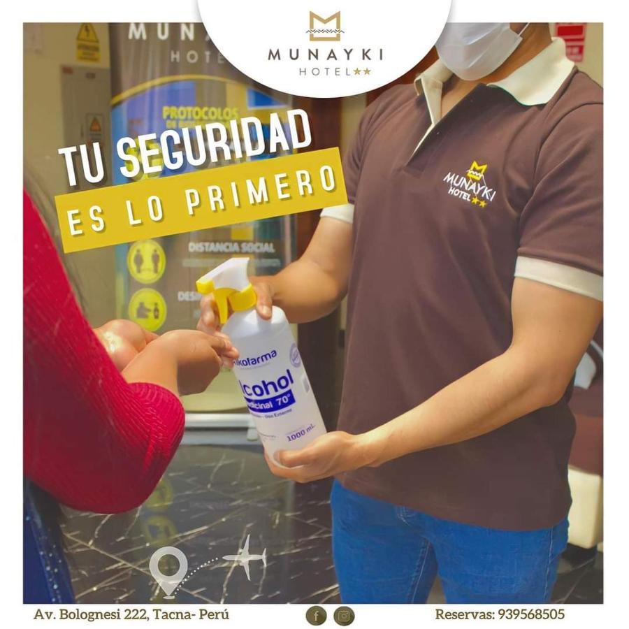 Munayki Hotel Tacna Dış mekan fotoğraf